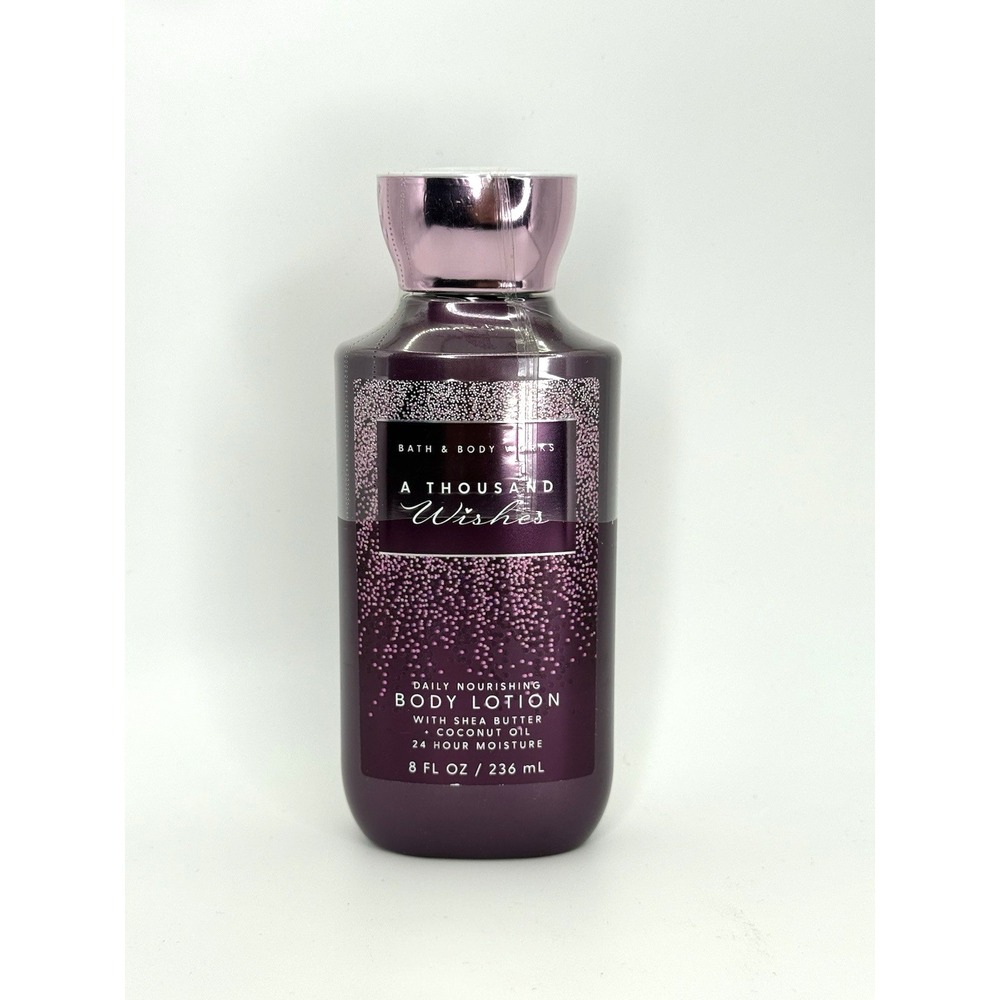 NEW! Bath & Body‎ Works A Thousand Wishes Body Lotion 8oz Shea Coconut Oil